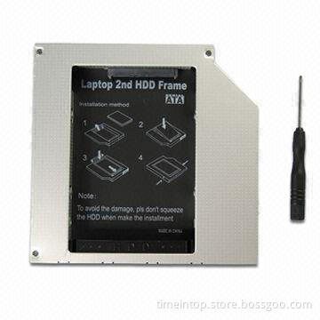 2.5-inch SSD Caddy for PC, Laptop with 12.7mm SATA OdD Bay